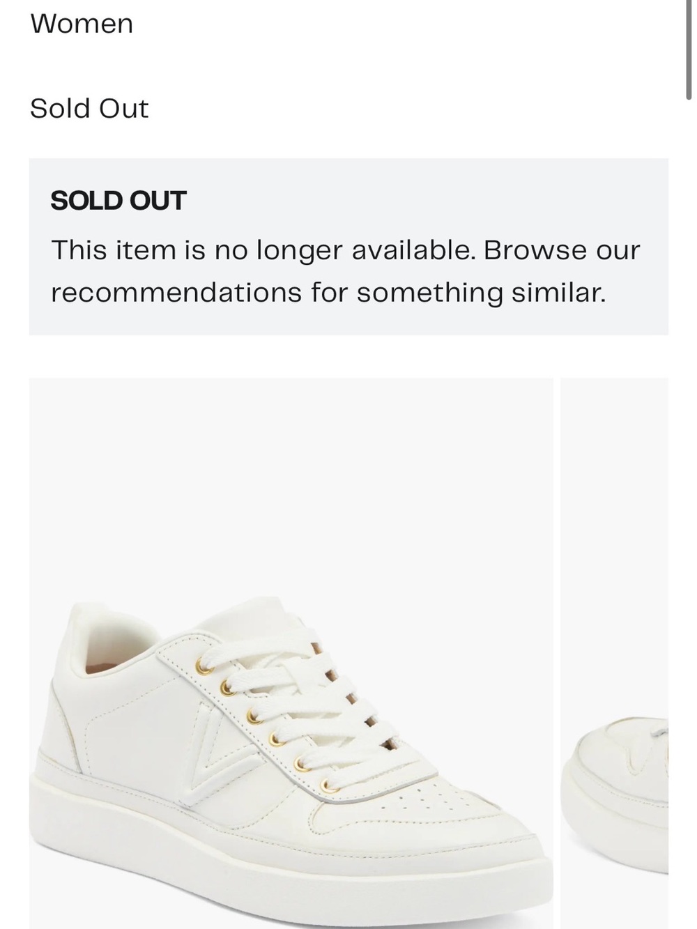 Elise Vionic Cream Leather Low-Top Sneakers with Gold Eyelets
